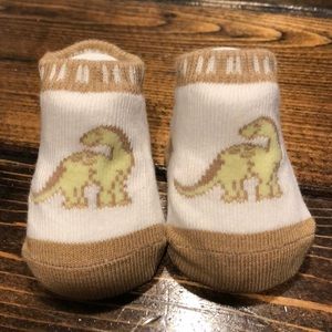 Country Kids Dinosaur Organic Cotton Socks 0-3M